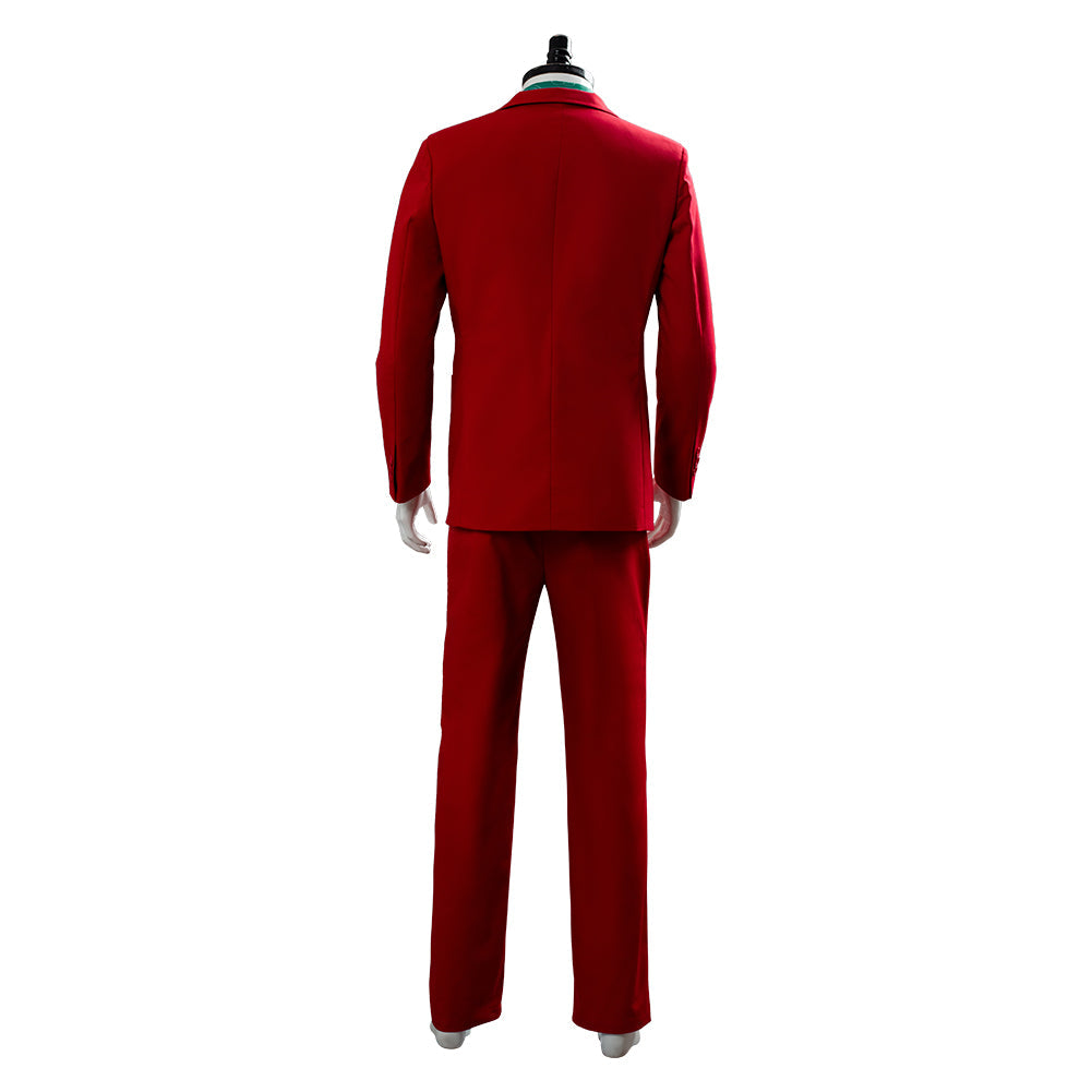 Arthur Fleck Joker Red Suit Halloween Costume - 2019 Film