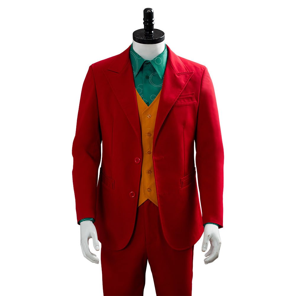 Arthur Fleck Joker Red Suit Halloween Costume - 2019 Film