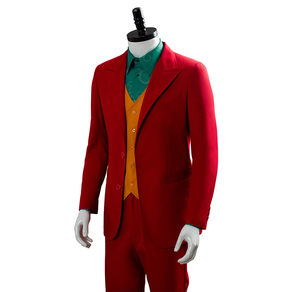 Arthur Fleck Joker Red Suit Halloween Costume - 2019 Film