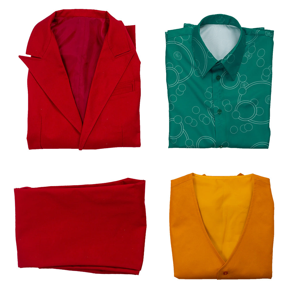 Arthur Fleck Joker Red Suit Halloween Costume - 2019 Film