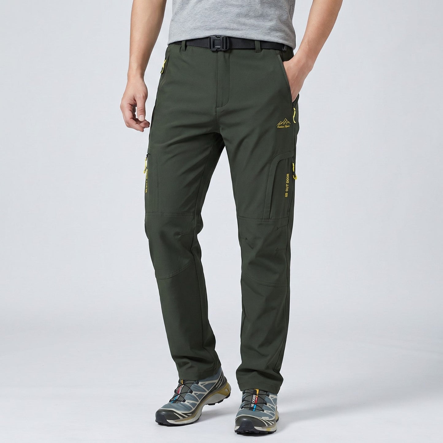 Men’s Hiking Trousers – Lightweight Quick-Dry Stretch Walking Trousers