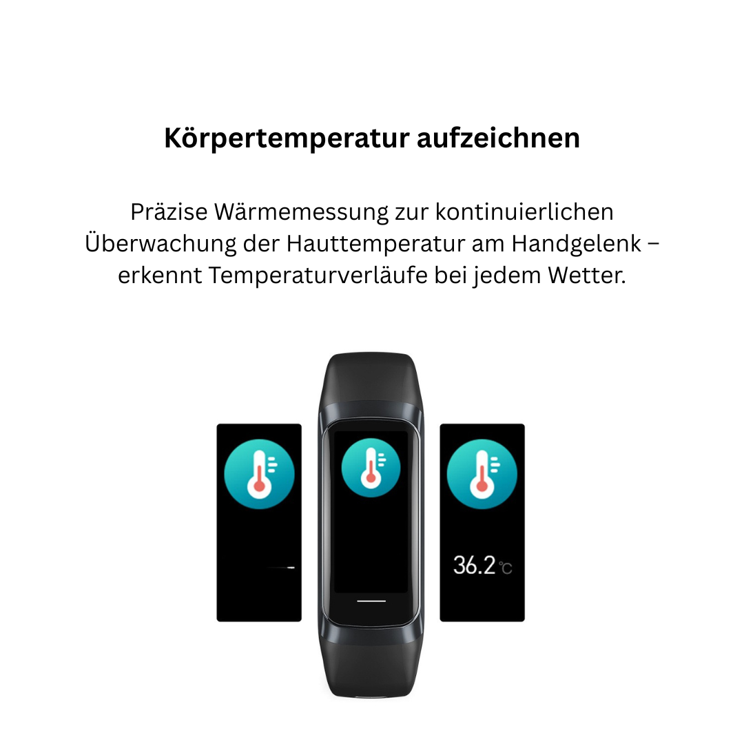 Smart Fitness Watch – Heart Rate, Sleep Tracking & 25 Sports Modes