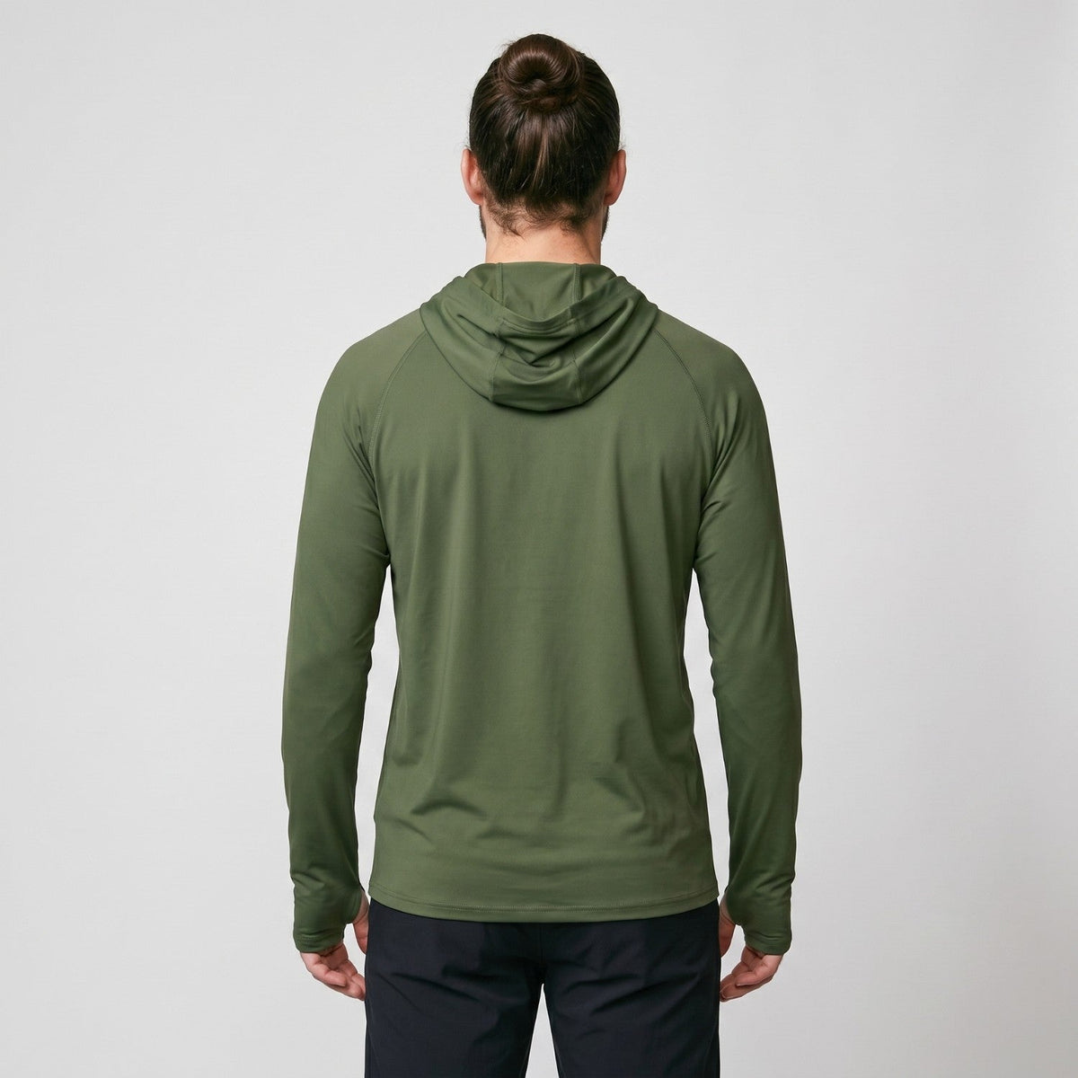 Men’s UPF 50+ Sun Hoodie – Quick-Dry Hiking & Fishing Top with Thumb Loops