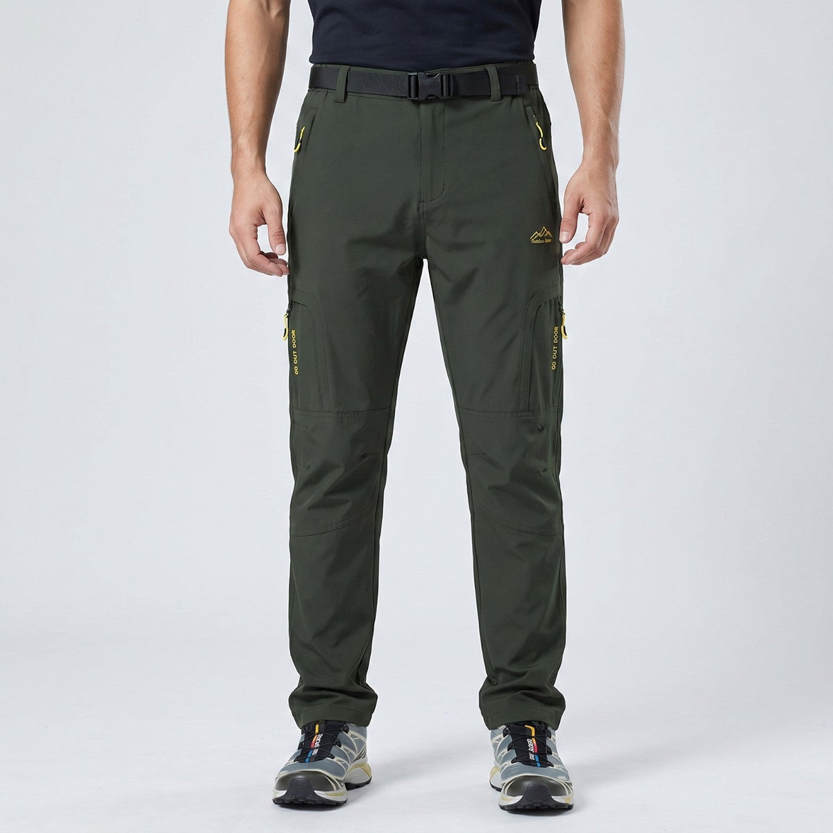 Men’s Hiking Trousers – Lightweight Quick-Dry Stretch Walking Trousers