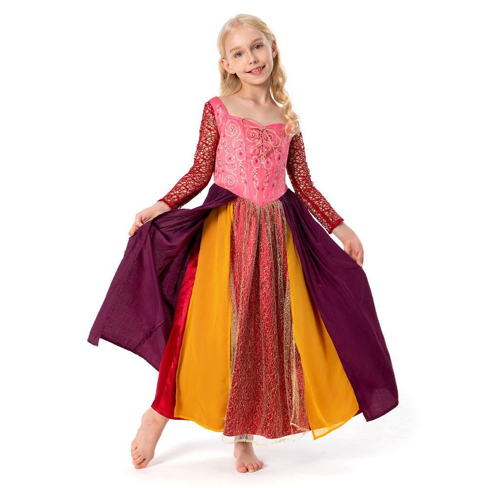 Kids’ Sarah Sanderson Dress Halloween Costume - Hocus Pocus 2