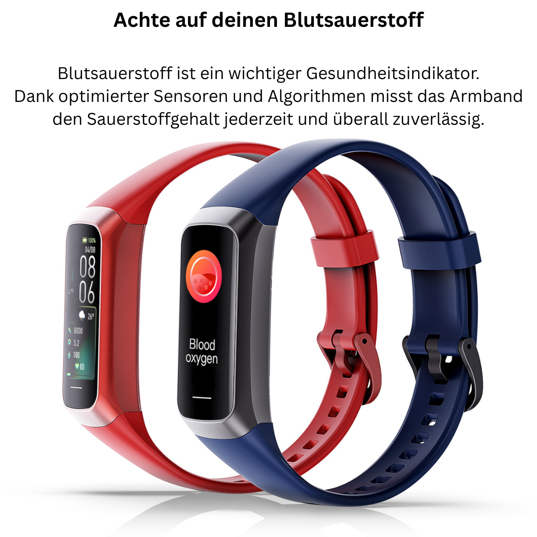 Smart Fitness Watch – Heart Rate, Sleep Tracking & 25 Sports Modes