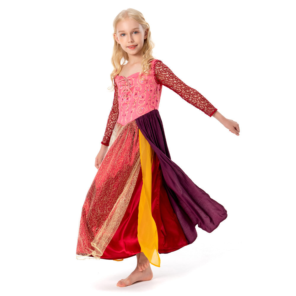 Kids’ Sarah Sanderson Dress Halloween Costume - Hocus Pocus 2