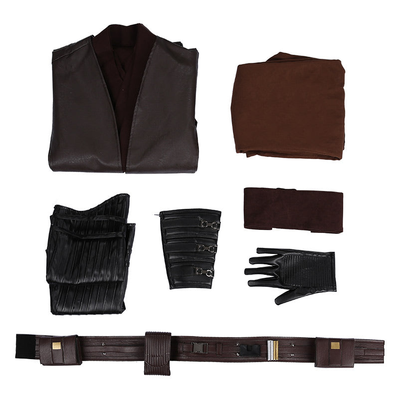Anakin Skywalker Brown Jedi Set Halloween Costume