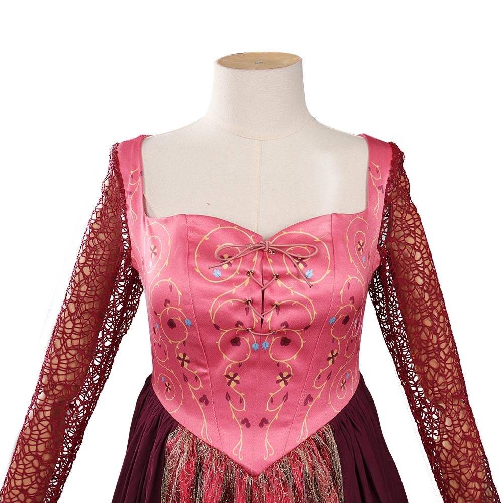 Hocus Pocus 2 Sarah Sanderson Dress Halloween Costume