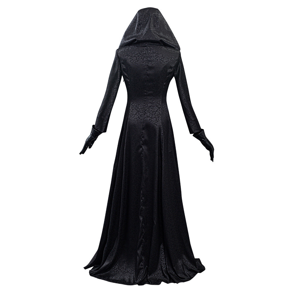 Resident Evil Village Lady Bela Dimitrescu Daughters Black Dress Vampire Halloween Costume