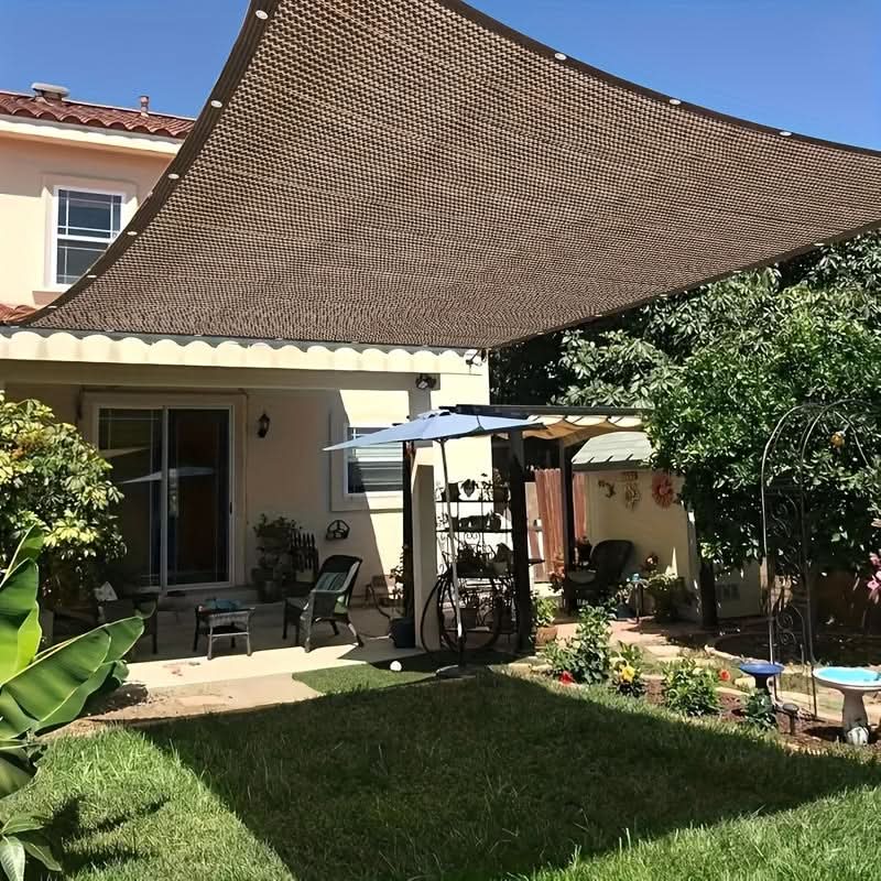 Outdoor Shade Net Canopy – ShadeCove Garden & Patio Sun Cover