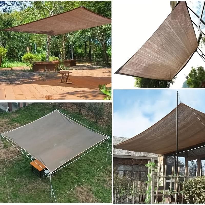 Outdoor Shade Net Canopy – ShadeCove Garden & Patio Sun Cover