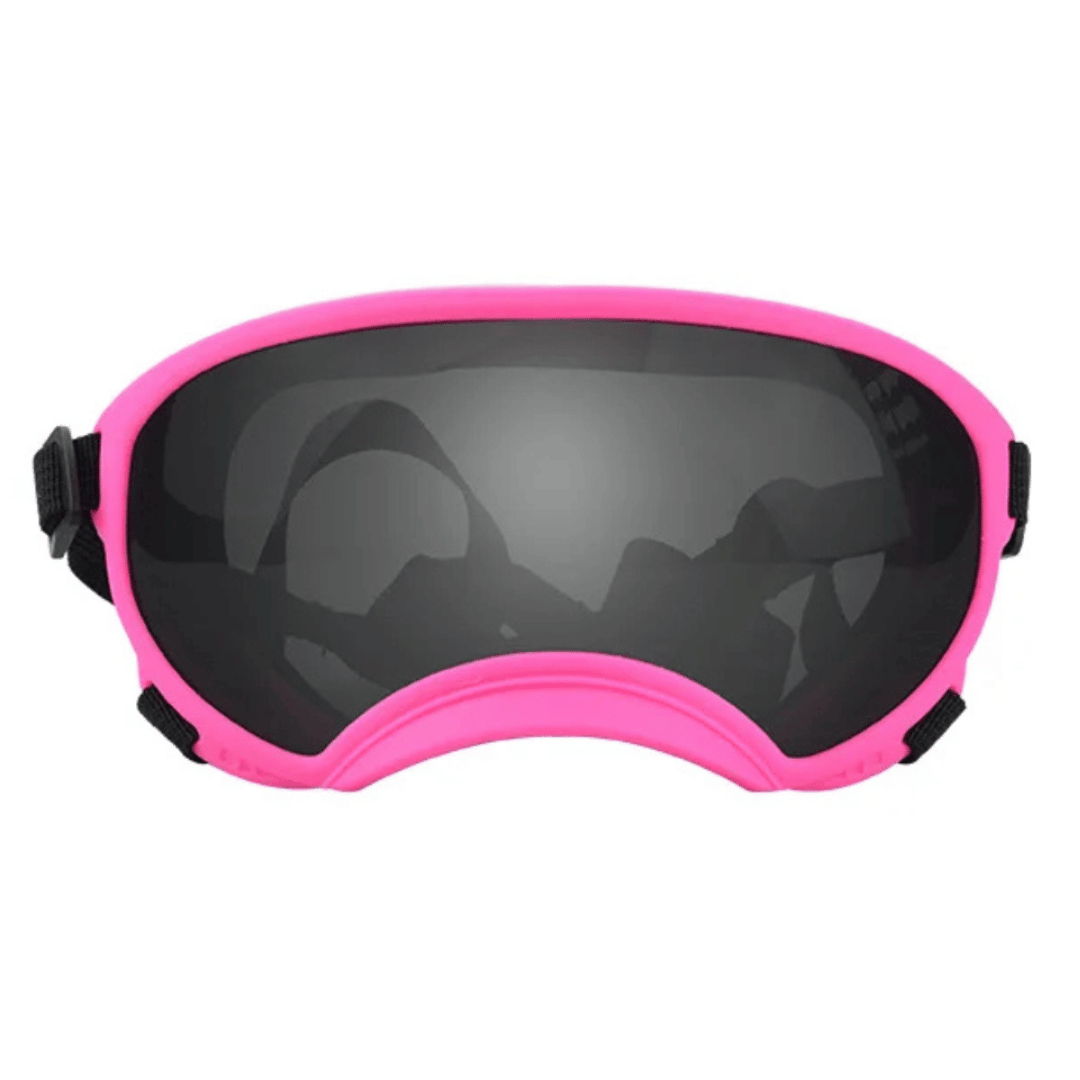 Waterproof Dog Goggles with UV Protection & Adjustable Straps