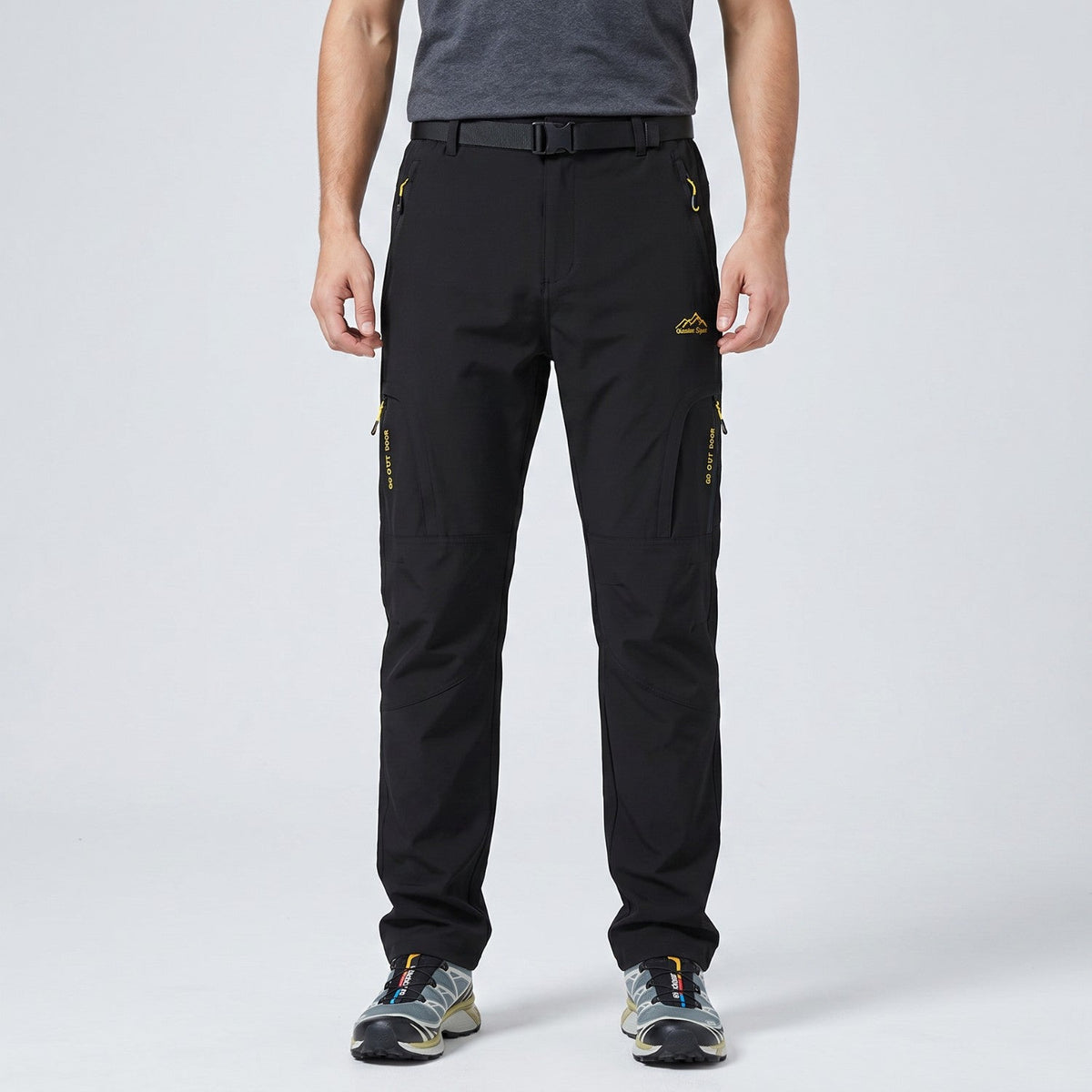 Men’s Hiking Trousers – Lightweight Quick-Dry Stretch Walking Trousers