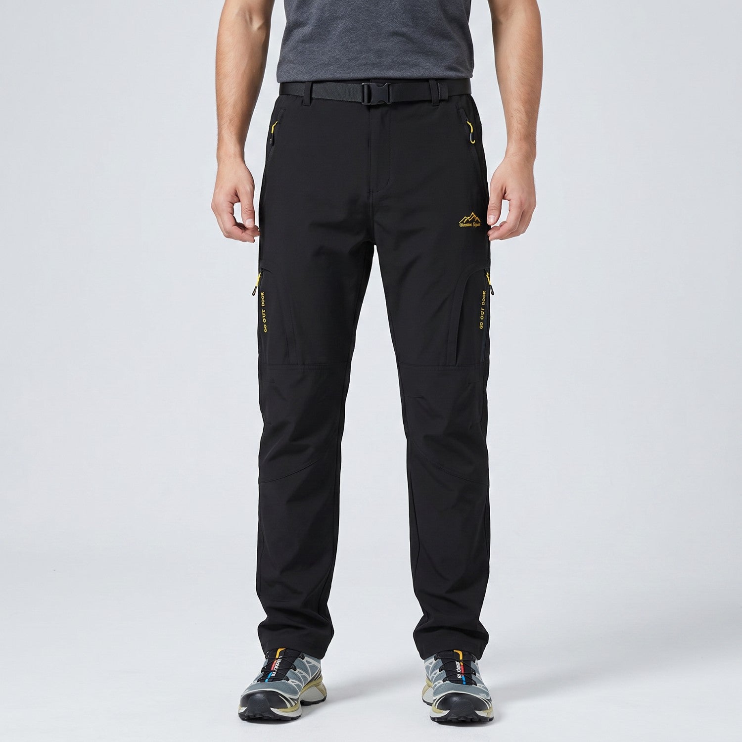 Men’s Hiking Trousers – Lightweight Quick-Dry Stretch Walking Trousers