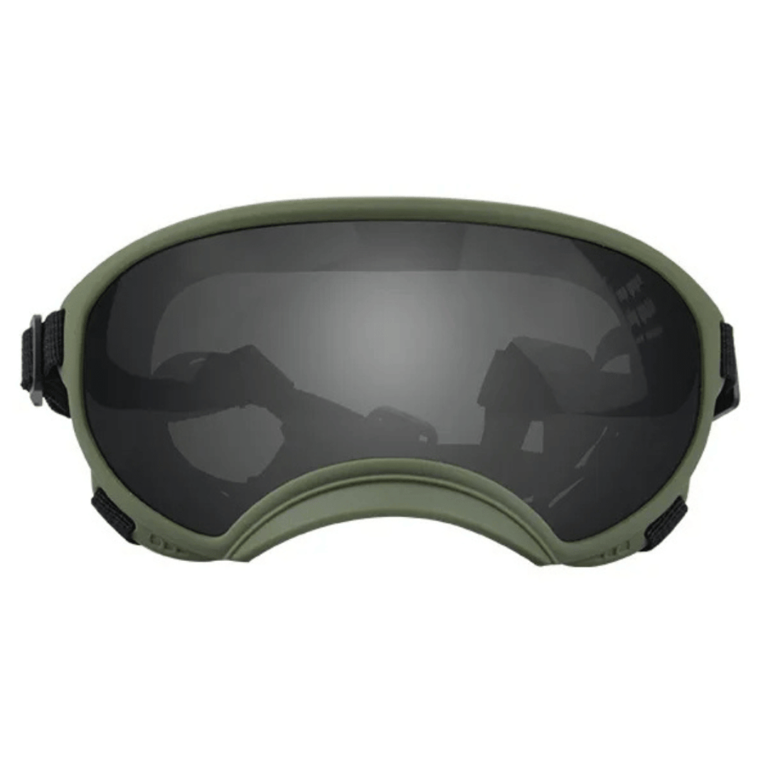 Waterproof Dog Goggles with UV Protection & Adjustable Straps