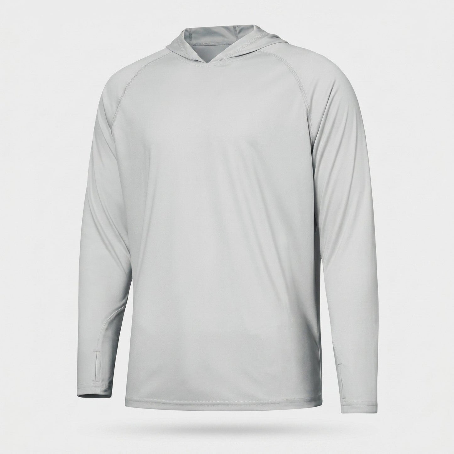 Men’s UPF 50+ Sun Hoodie – Quick-Dry Hiking & Fishing Top with Thumb Loops