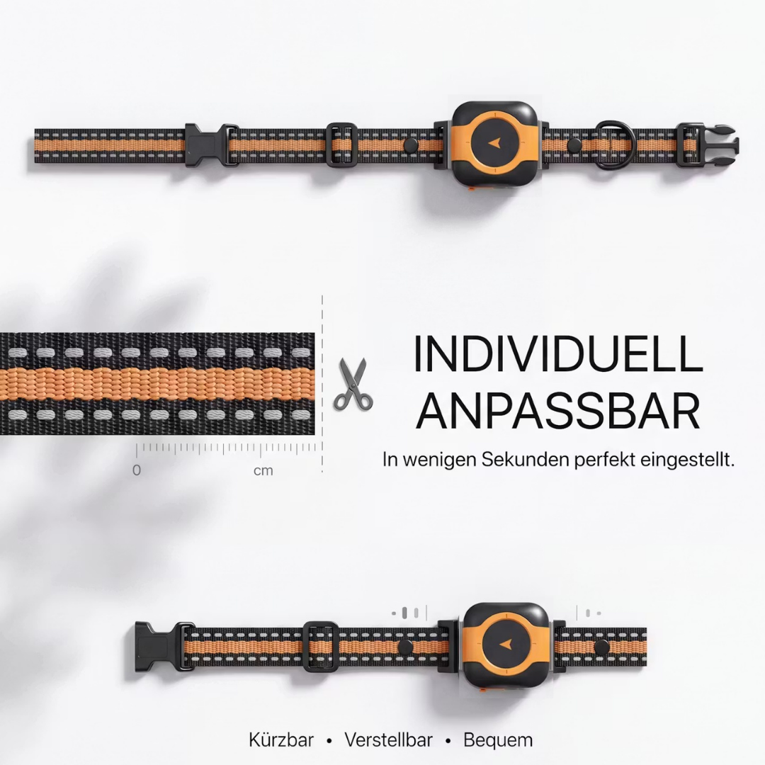 GPS Pet Tracker Collar – Real-Time Location for Dogs & Cats