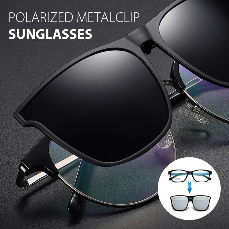 Polarised Clip-On Flip-Up Sunglasses – UV400 Driving & Fishing Lenses
