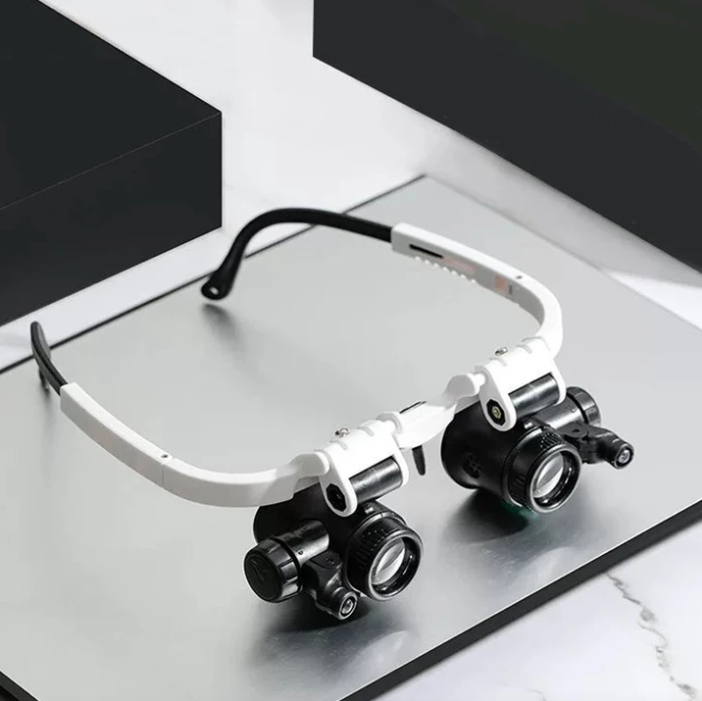 LED Magnifying Glasses – 8x, 15x & 23x Adjustable Magnification