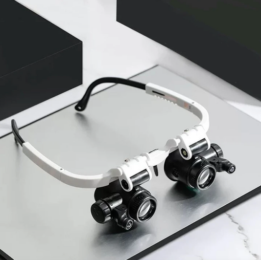 LED Magnifying Glasses – 8x, 15x & 23x Adjustable Magnification