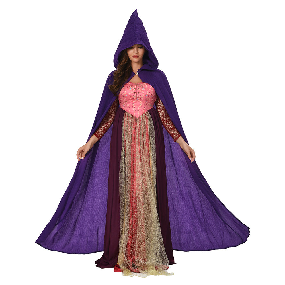 Hocus Pocus 2 Sarah Sanderson Dress Halloween Costume