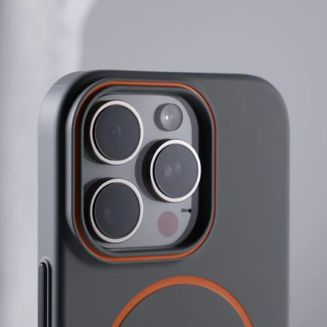 Slim Magnetic Protective Phone Case – Camera Guard & Textured Grip
