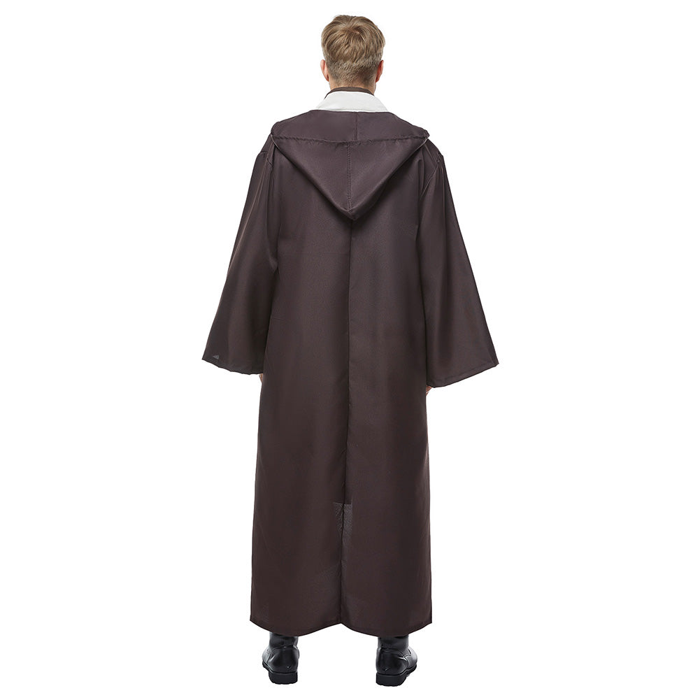 Kenobi Jedi Tunic White With Robe Halloween Costume