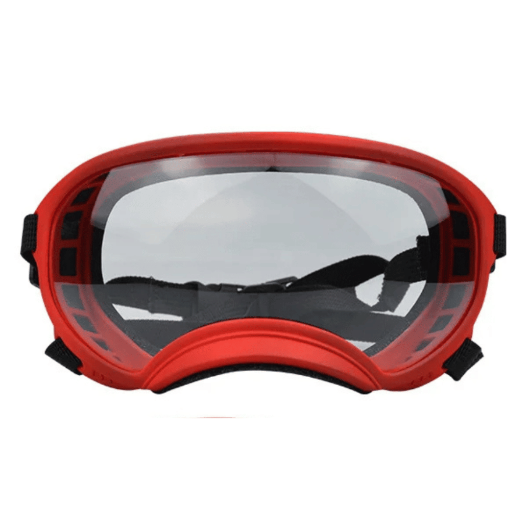 Waterproof Dog Goggles with UV Protection & Adjustable Straps
