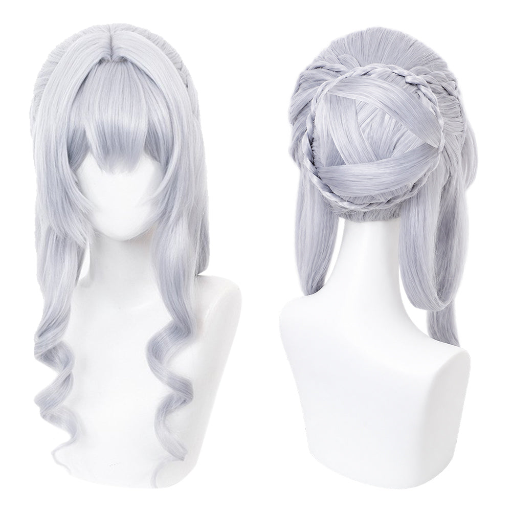 Genshin Impact The Tsaritsa Blue Dress Set Halloween Costume