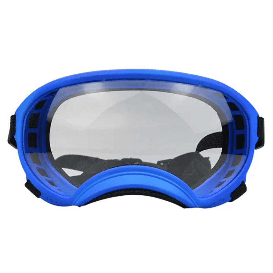 Waterproof Dog Goggles with UV Protection & Adjustable Straps