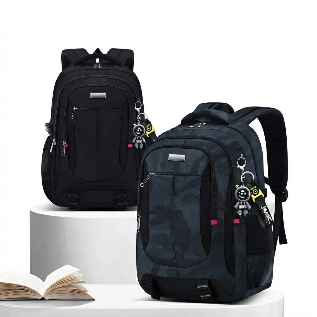 School Backpack with Padded Laptop Compartment – Multi-Pocket Rucksack
