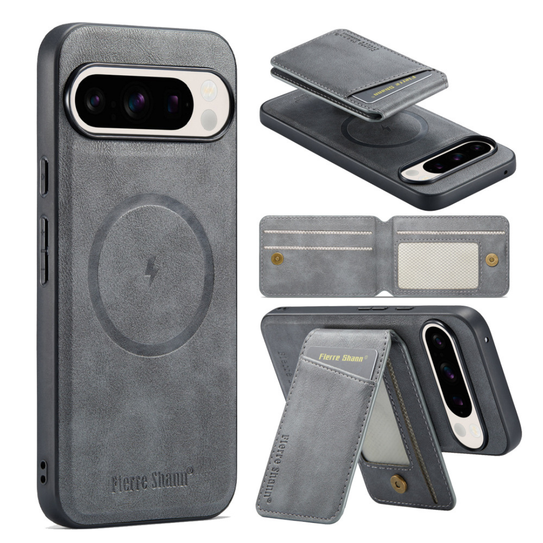 Magnetic Wallet Phone Case – Slim Protective Cover with Card & Cash Storage