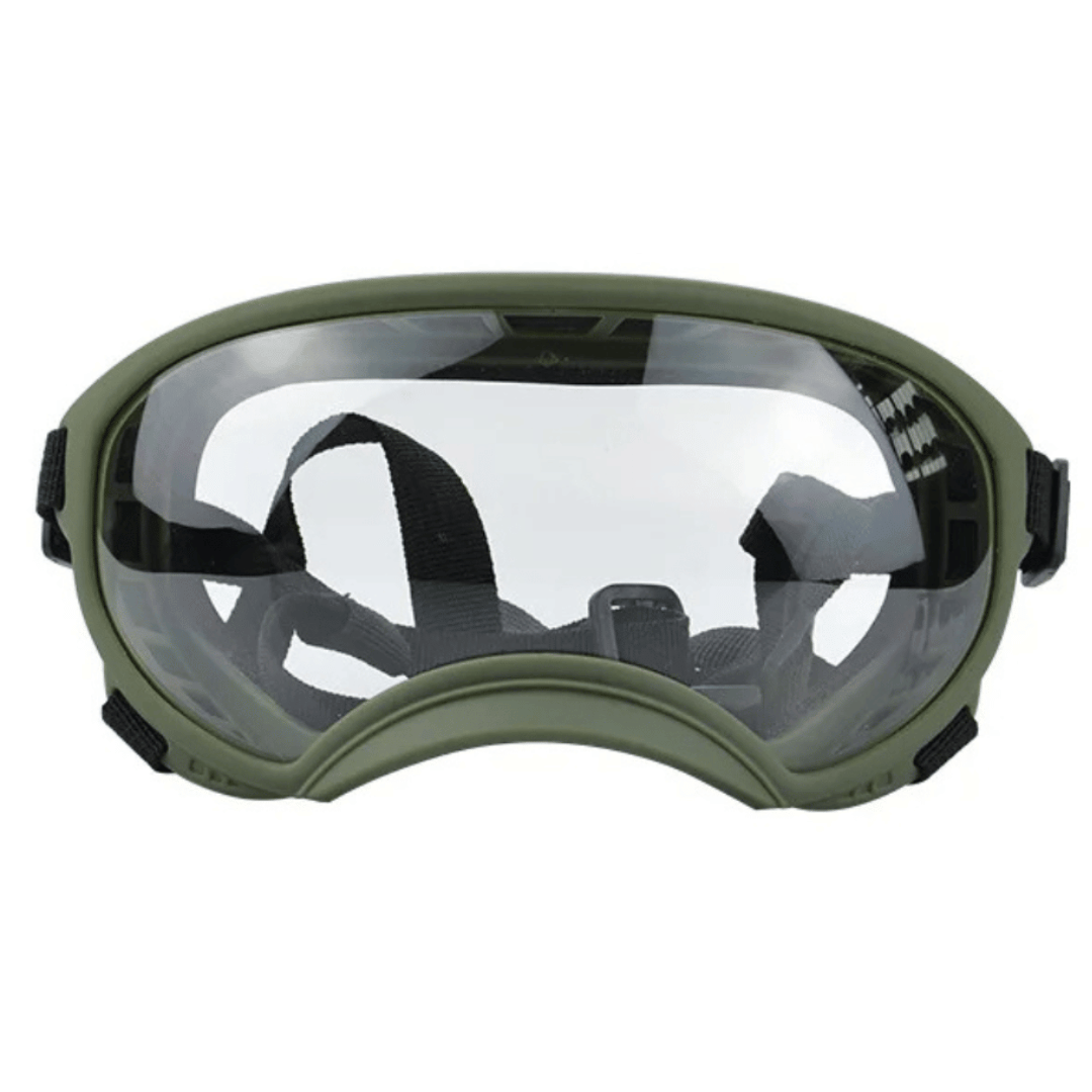 Waterproof Dog Goggles with UV Protection & Adjustable Straps