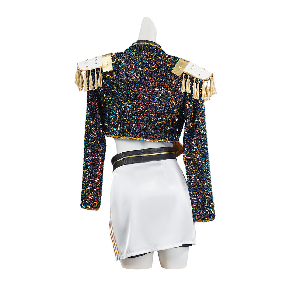 Kids' Golden Rumi Zoey Mira Black White Halloween Costume