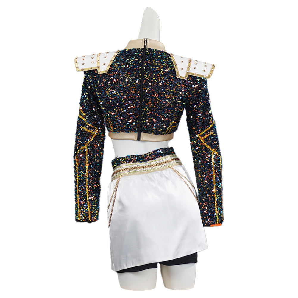 Kids' Golden Rumi Zoey Mira Black White Halloween Costume