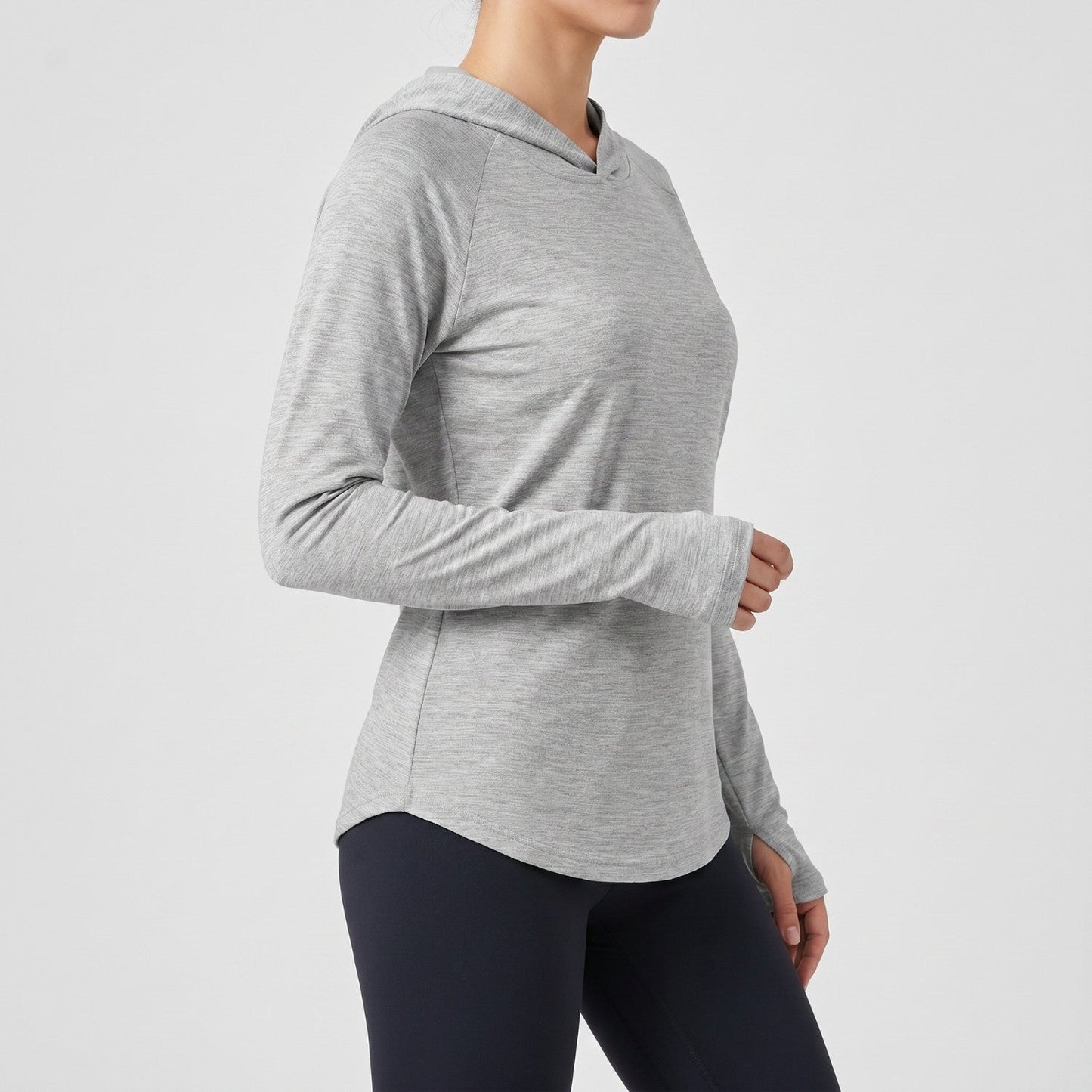 Women’s UPF 50+ Sun Hoodie – Midweight Hooded UV Protection Top