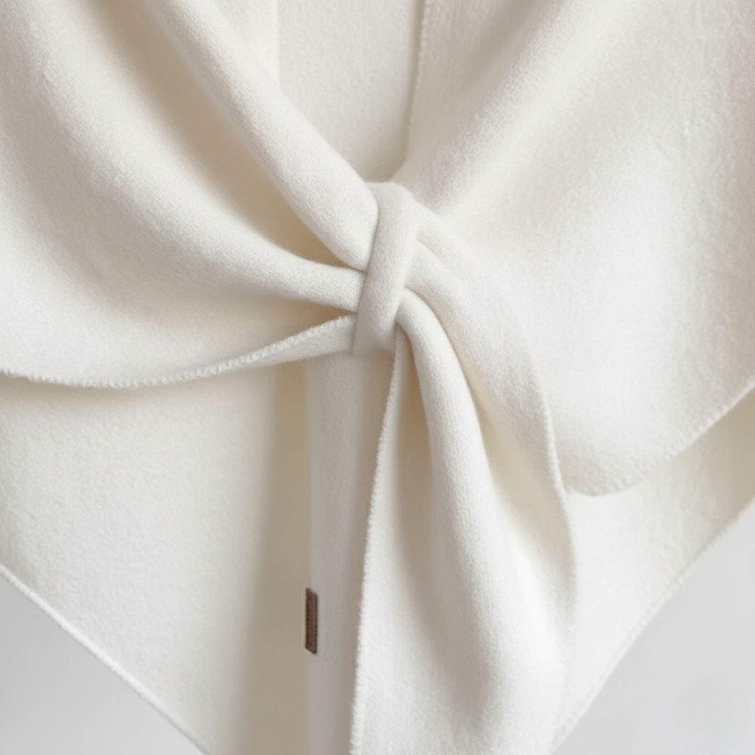 Oversized Poncho Scarf – Soft One-Size Winter Wrap