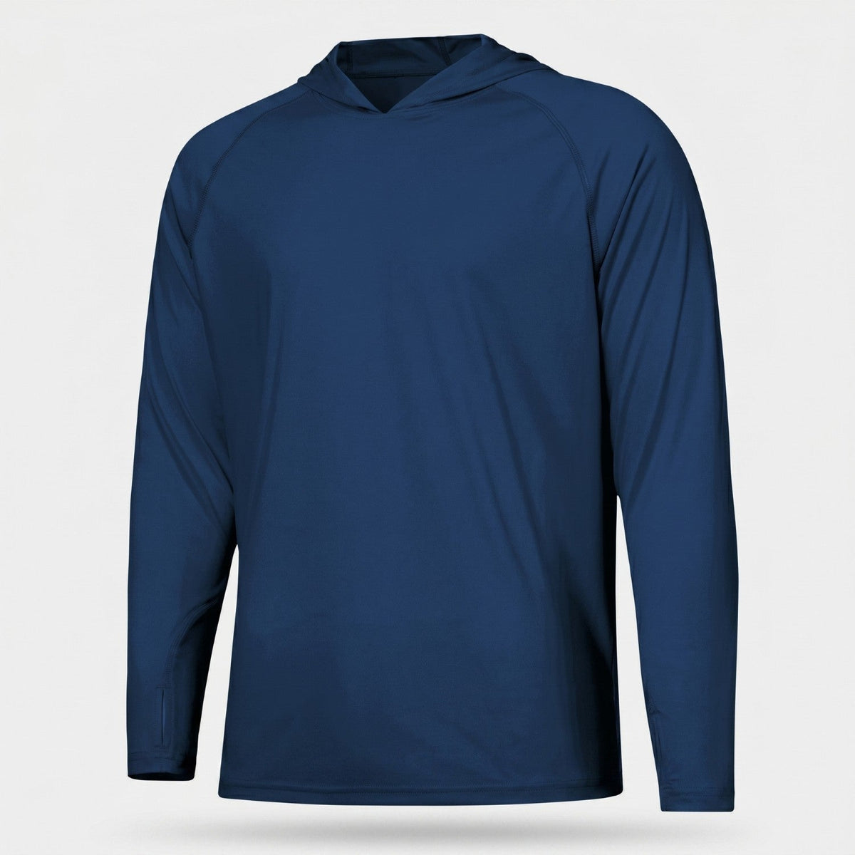 Men’s UPF 50+ Sun Hoodie – Quick-Dry Hiking & Fishing Top with Thumb Loops