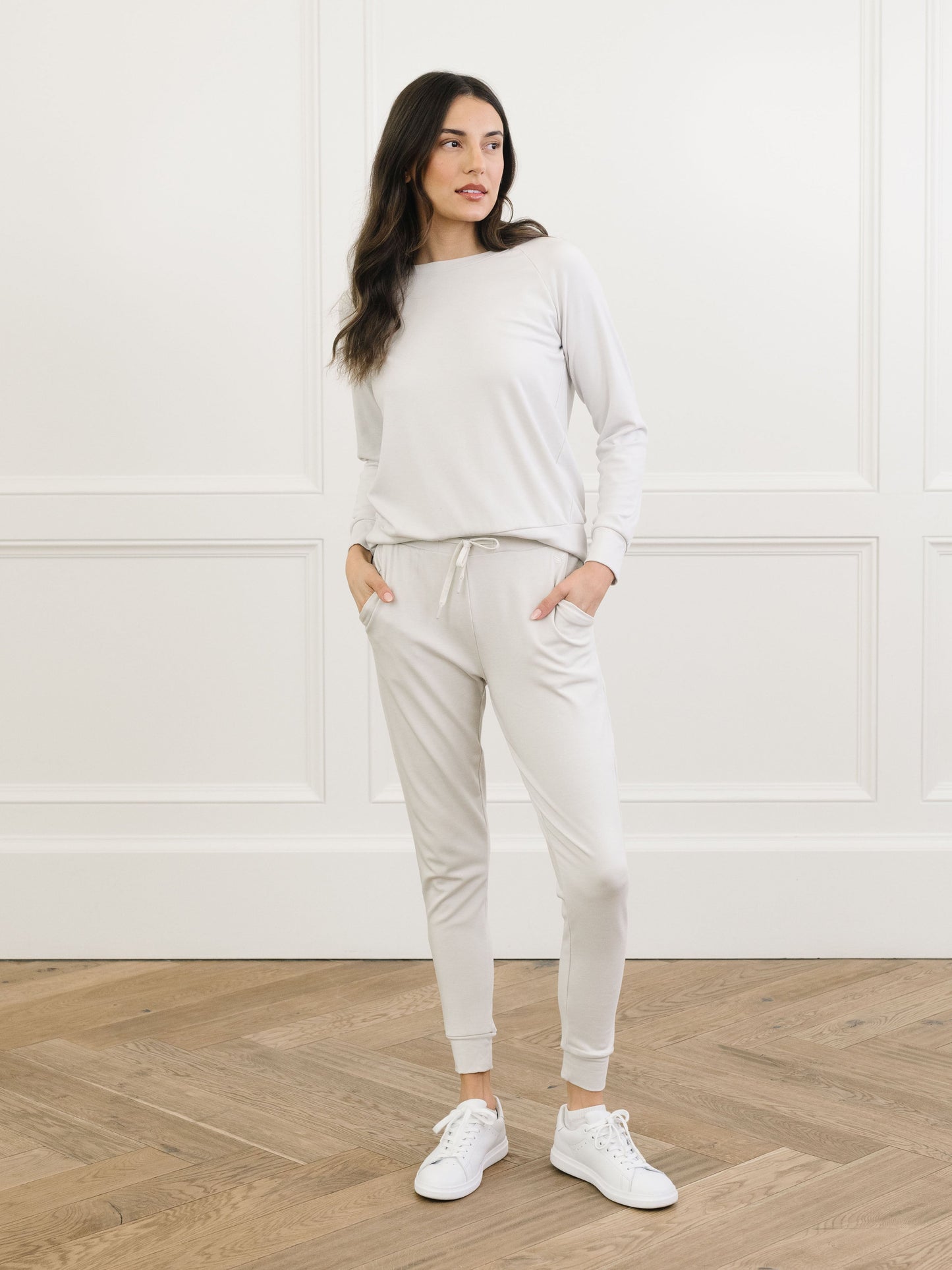 Women's Brushed Bamboo Pullover Crew - Last Chance