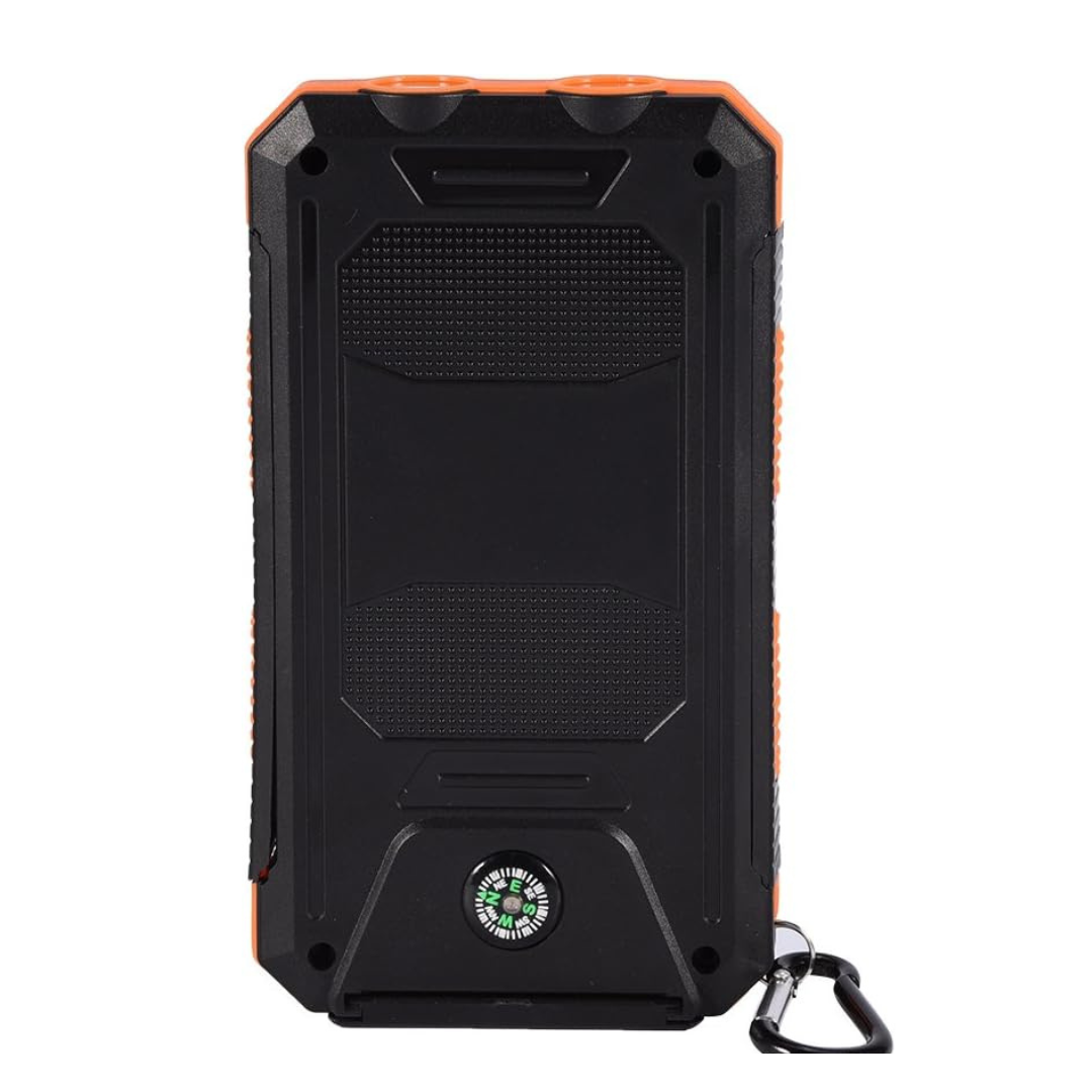 20,000mAh Solar Power Bank – Portable USB Charger for Hiking & Camping