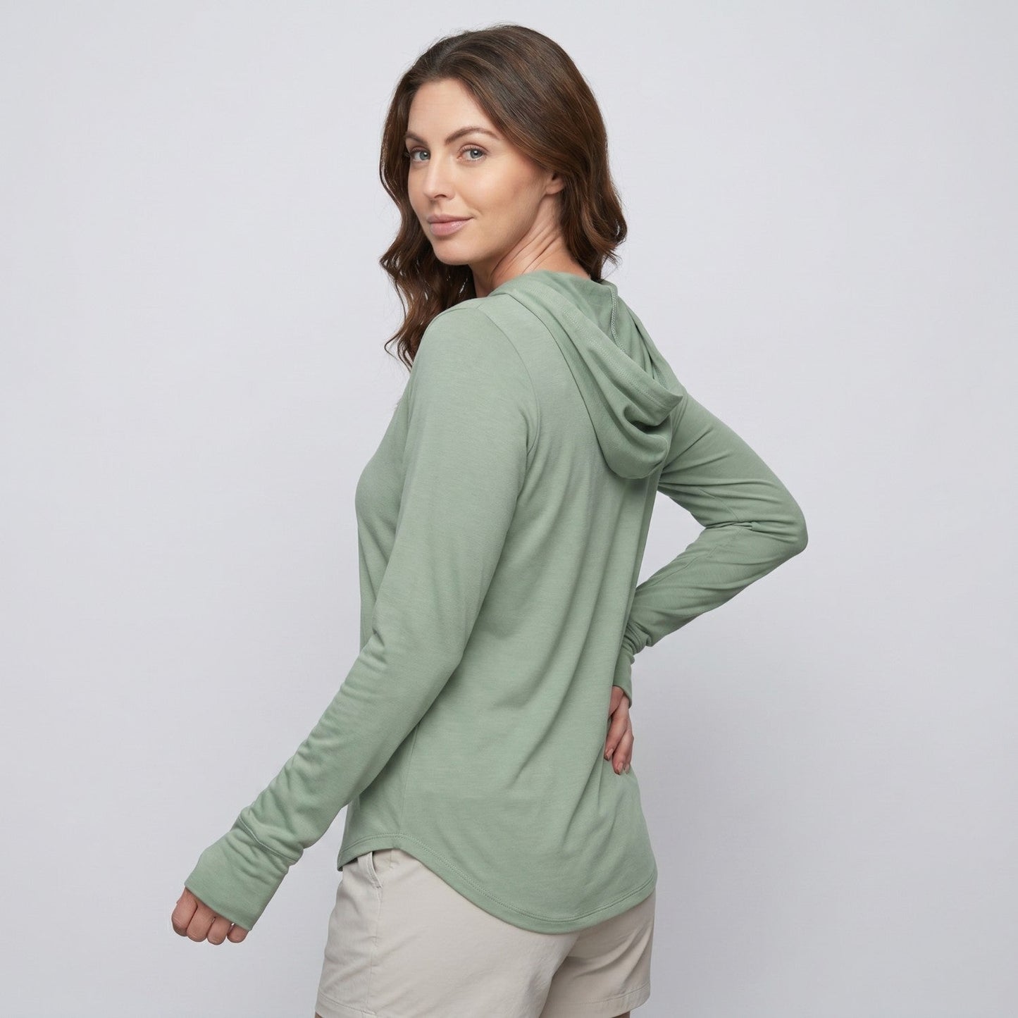 Women’s UPF 50+ Sun Hoodie – Lightweight UV Protection Outdoor Top