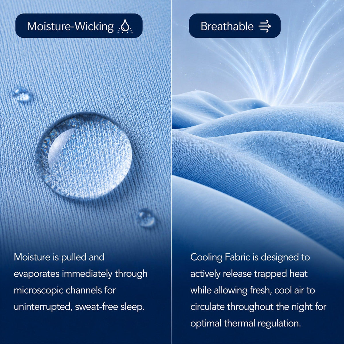 Cooling Blanket for Hot Sleepers – Cool-Touch Bedding