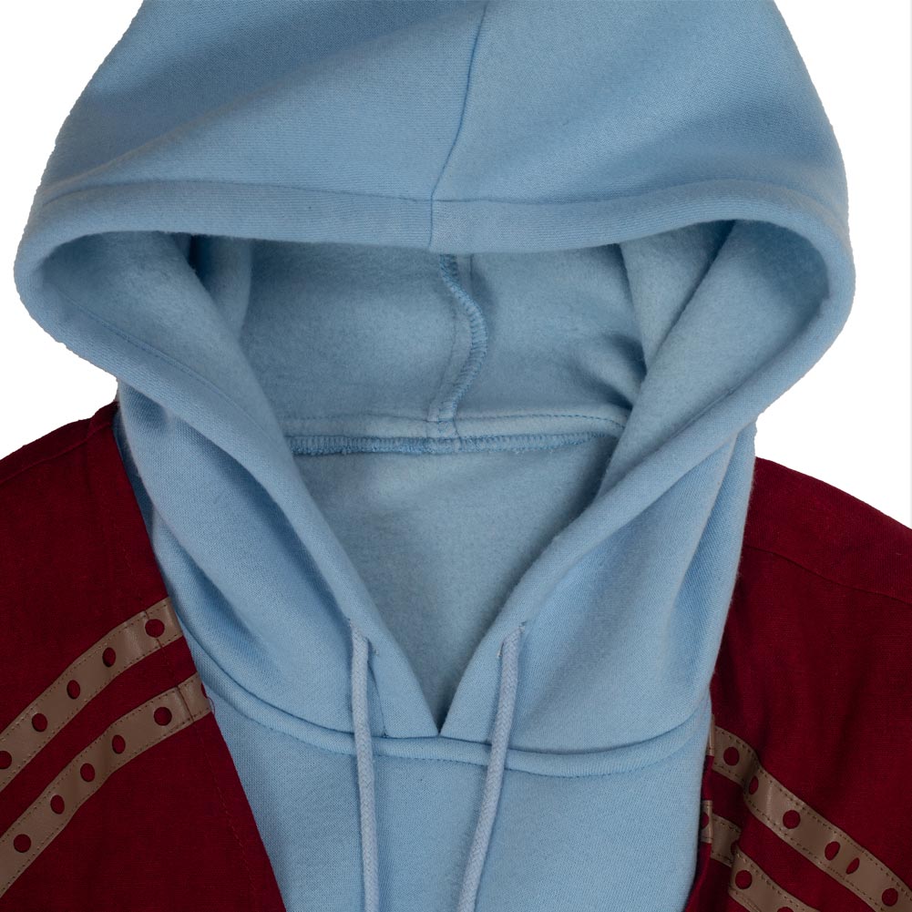 Avengers Endgame Fat Thor Blue Hoodie Halloween Costume
