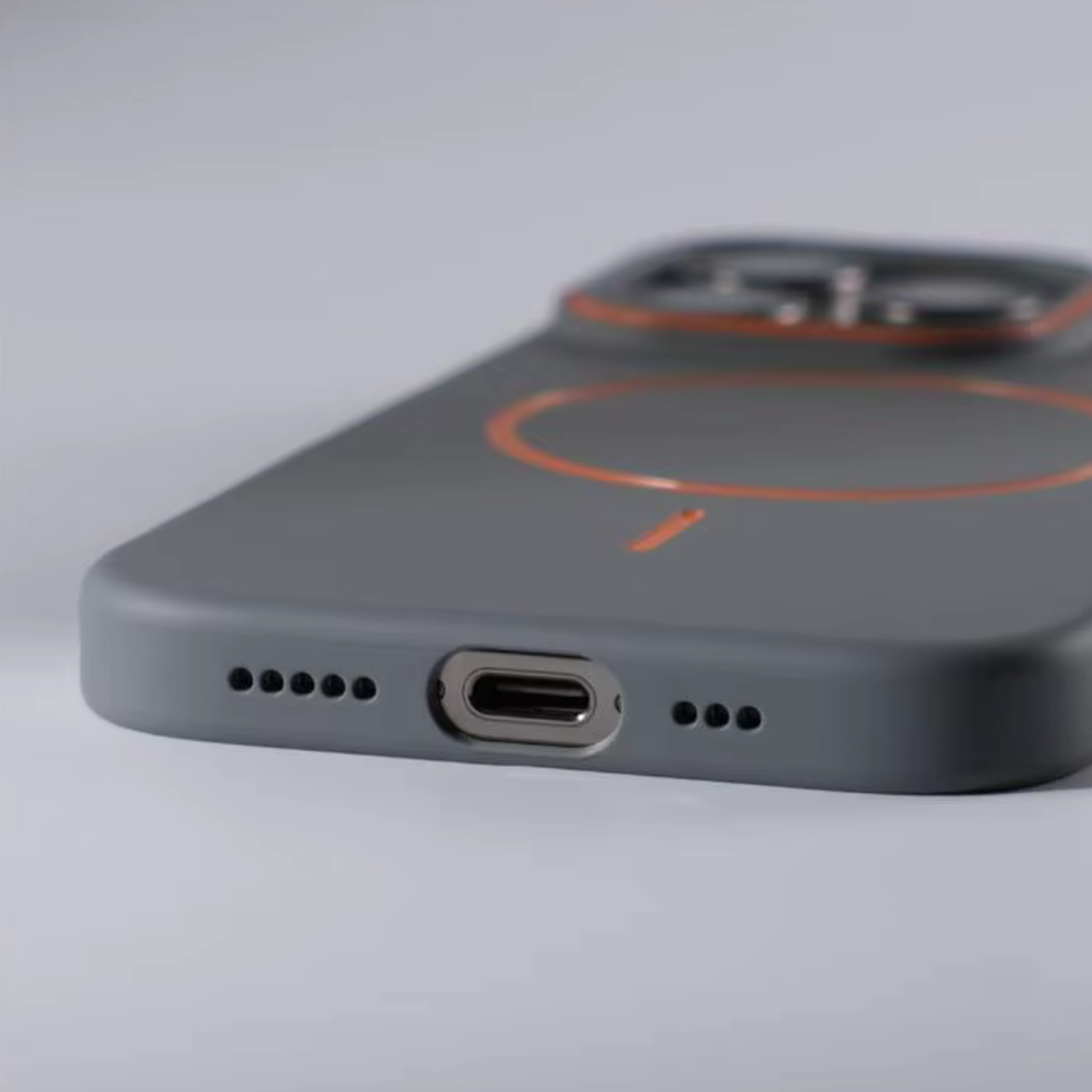 Slim Magnetic Protective Phone Case – Camera Guard & Textured Grip