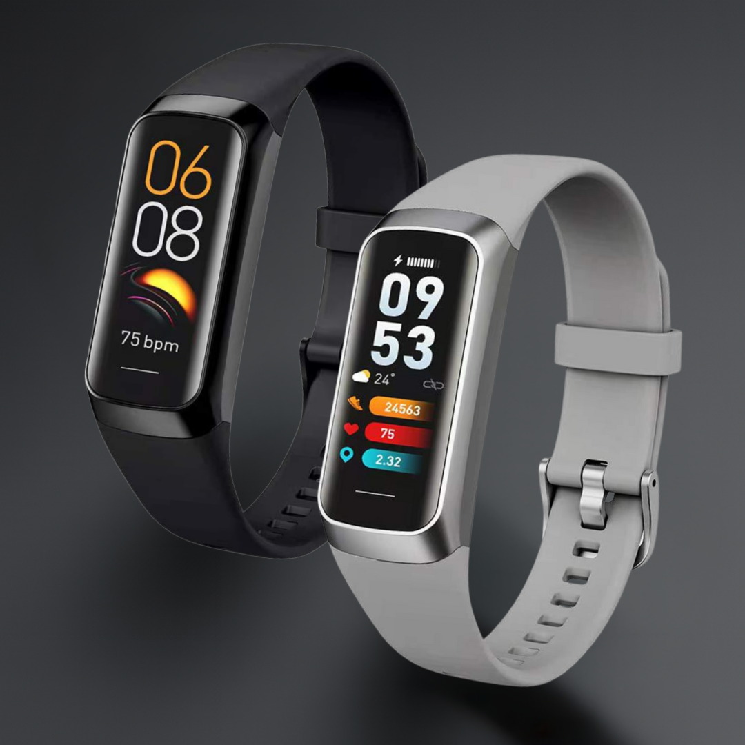 Smart Fitness Watch – Heart Rate, Sleep Tracking & 25 Sports Modes