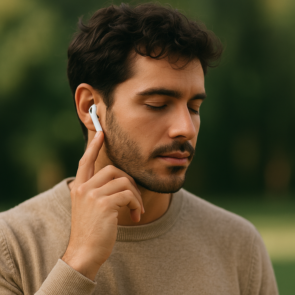 Wireless Bluetooth Earbuds with ANC, Charging Case & USB-C