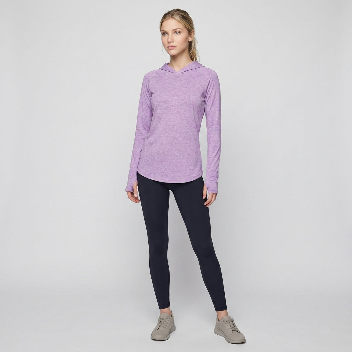 Women’s UPF 50+ Sun Hoodie – Midweight Hooded UV Protection Top