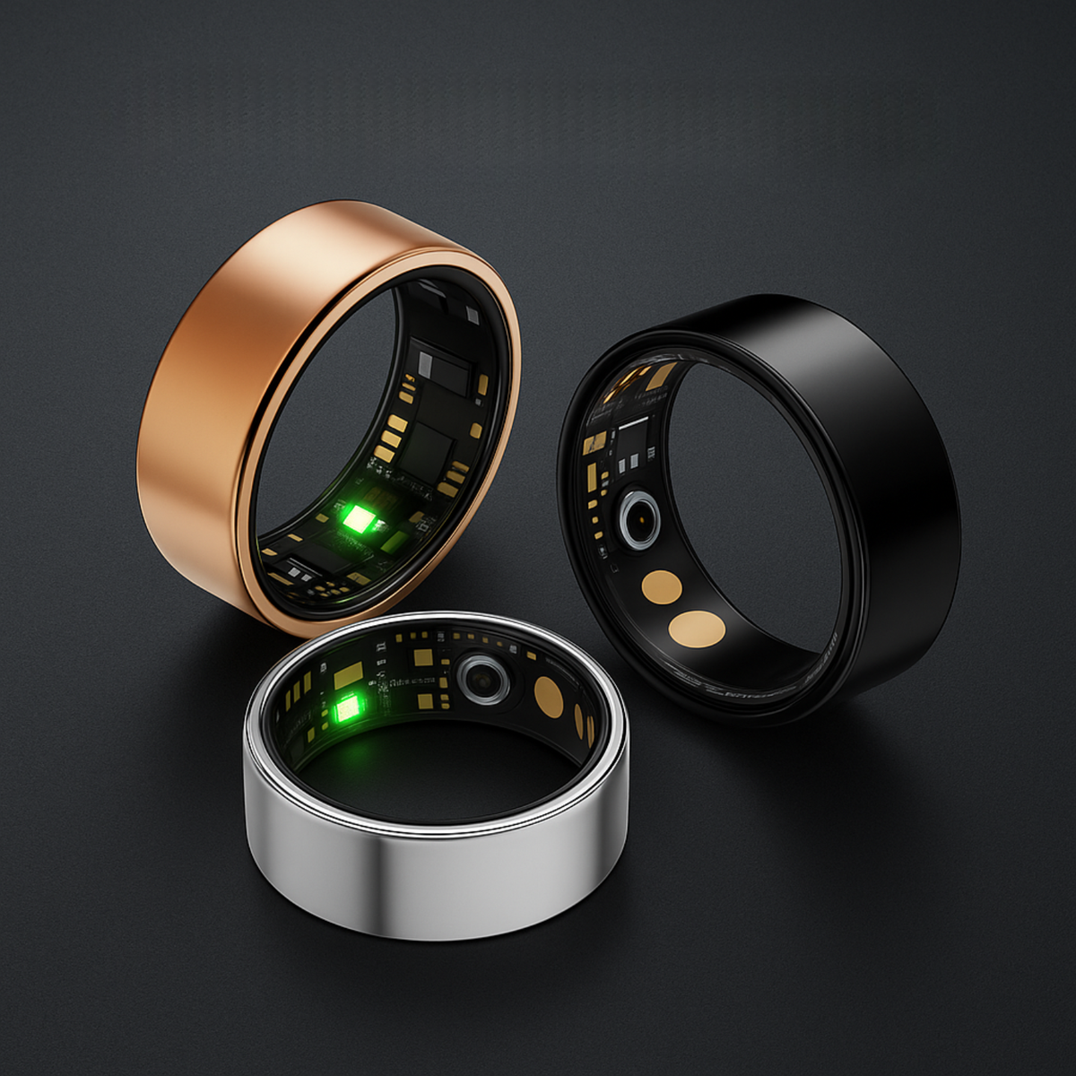 Smart Fitness Ring – Activity, Sleep & Wellness Tracker