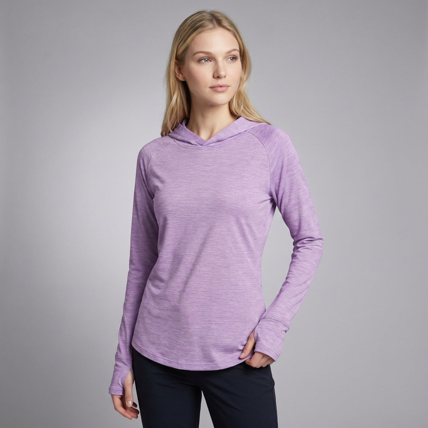 Women’s UPF 50+ Sun Hoodie – Midweight Hooded UV Protection Top